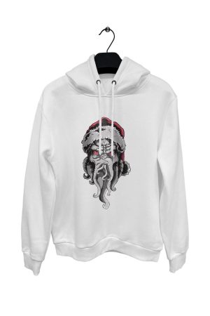 octopus-christmas-hoodie-beyaz