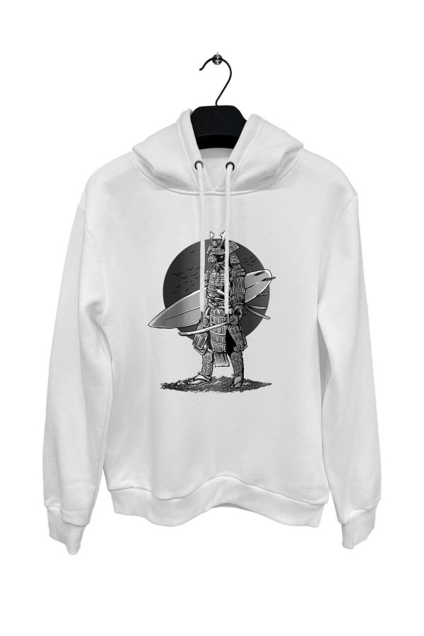 surfer-samurai-ready-to-ride-hoodie-beyaz